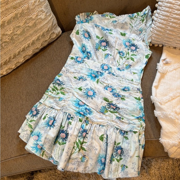 Loveshackfancy blue floral dress - Picture 8 of 11